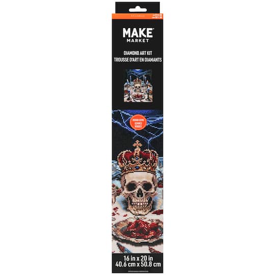 16" x 20" Haunted Dinner Party Diamond Art Kit by Make Market®
